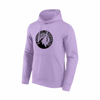 NBA Minnesota Timberwolves Fanatics Mono Logo Hoodie Purple - 200360810