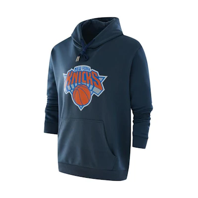NBA New York Knicks Campus Hoodie Unisex Casual Long Sleeve - Blue F3APSP22HD12548NYK