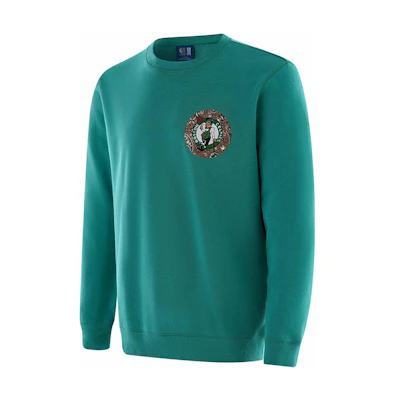 NBA Paisley Series Boston Celtics Unisex Green Crewneck Sweatshirt APCRE00017BOS71