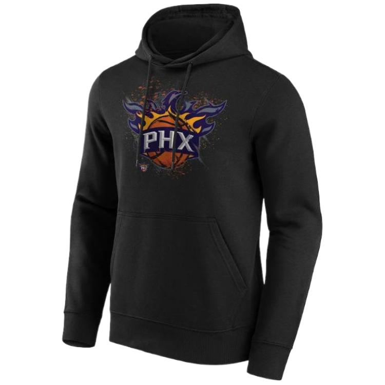 NBA Phoenix Suns Fanatics Black Hoodie Sweatshirt Long Sleeve 12088201