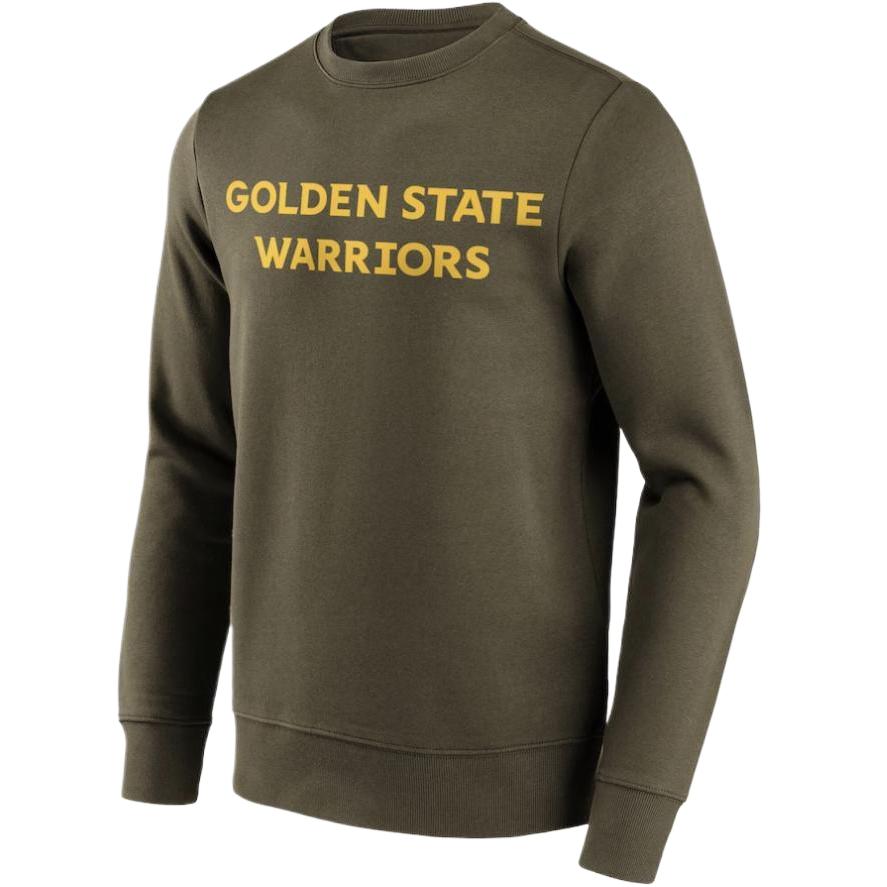 NBA Phoenix Suns Fanatics Crewneck Pullover Sweatshirt Brown Green - 12092026