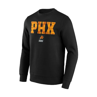 NBA Phoenix Suns Fanatics Hometown Crewneck Sweatshirt Black () 12089265