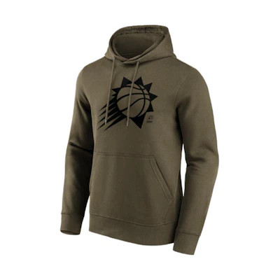 NBA Phoenix Suns Graphic Printed Unisex Hoodie Sweatshirt - Brown Green 12087287