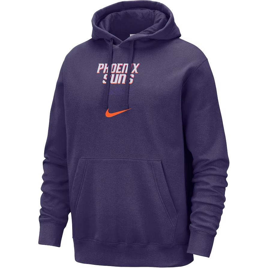 NBA Phoenix Suns Nike City Edition Purple Hoodie Men’s Pullover Sweatshirt 13392666