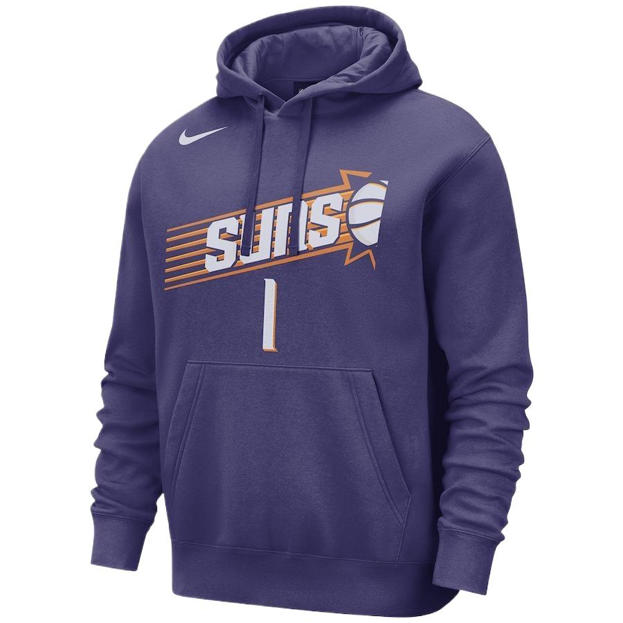 NBA Phoenix Suns Nike Fleece Hoodie Pullover Sweatshirt Purple 13375335