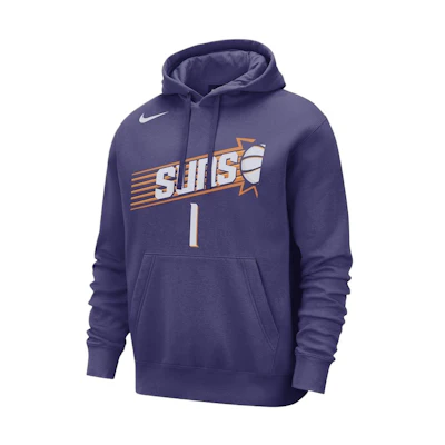 NBA Phoenix Suns Nike Fleece Hoodie Pullover Sweatshirt Purple 13375335