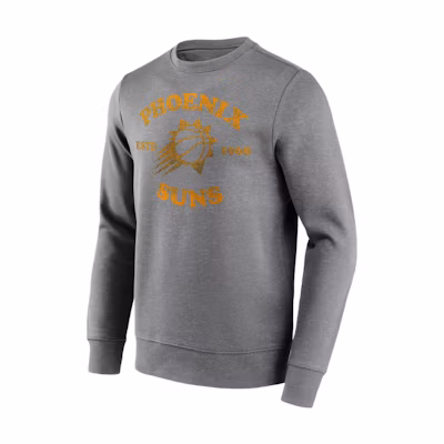 NBA Phoenix Suns Retro Crewneck Sweatshirt Men’s Gray 12082039