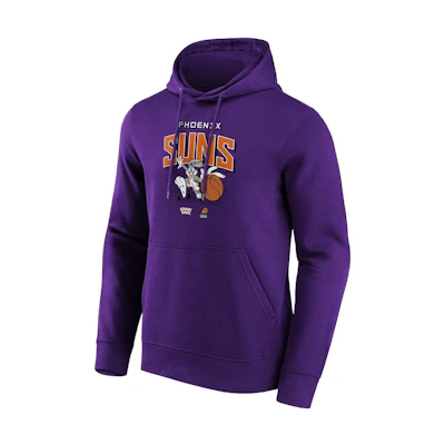 NBA Phoenix Suns Looney Tunes Bugs Bunny Purple Hoodie 13327622