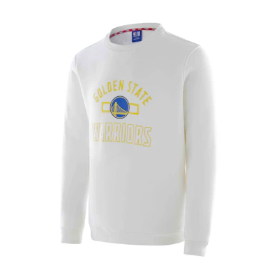 NBA Playoffs Golden State Warriors Logo Crewneck Sweatshirt Unisex White F3APHO22CR13714GSW