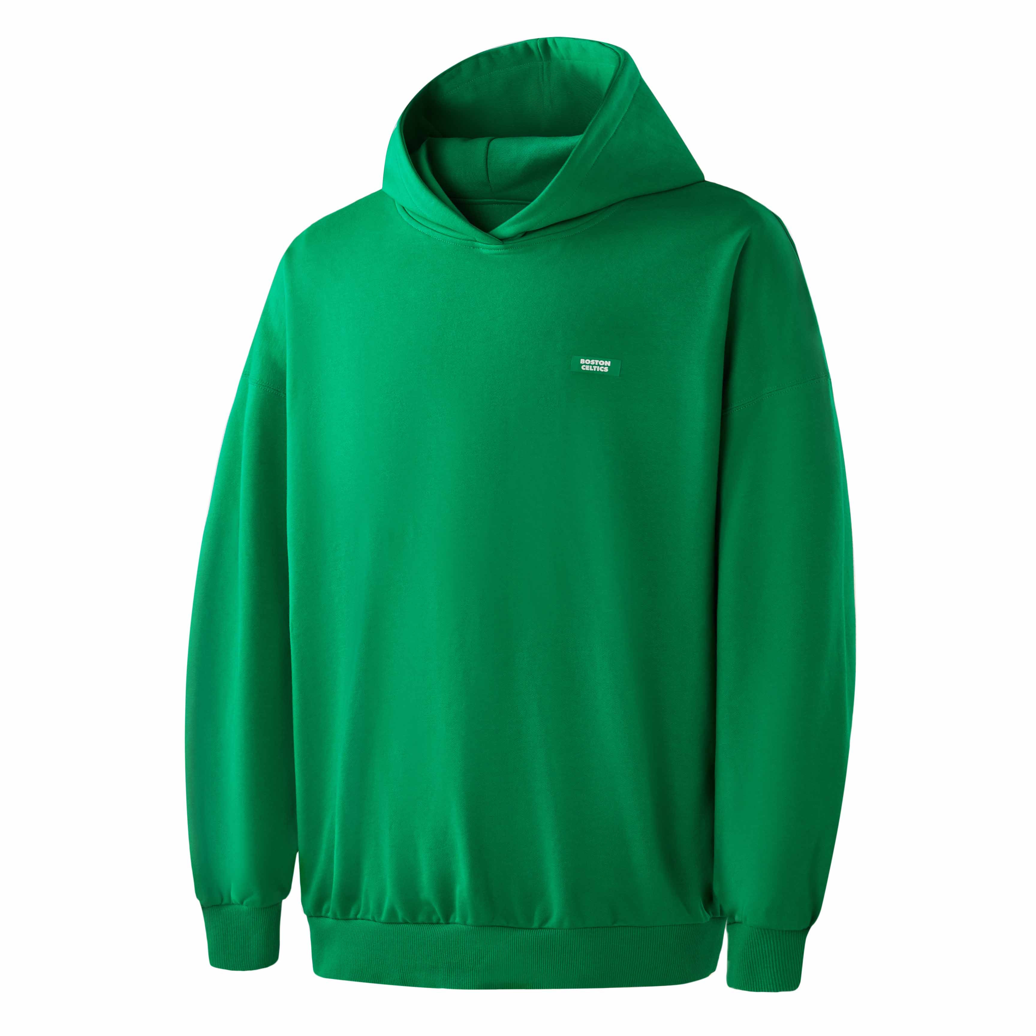 NBA Pop Art Boston Celtics Logo Graphic Hoodie Green - APHOD00095BOS07