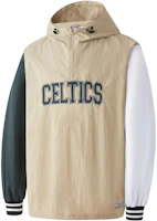 NBA Pop Art Series Celtics Lakers Warriors Logo Patchwork Half-Zip Hoodie Jacket Unisex APOTW00098BOS13 NBA Pop Art Series Celtics Lakers Warriors Logo Patchwork Half-Zip Hoodie Jacket Unisex APOTW00098BOS13