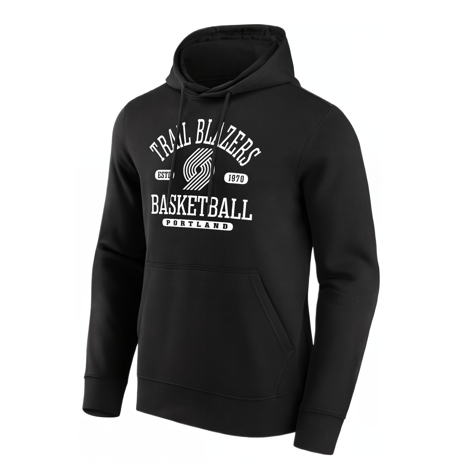 NBA Portland Trail Blazers Calling Plays Graphic Hoodie Black 13340767
