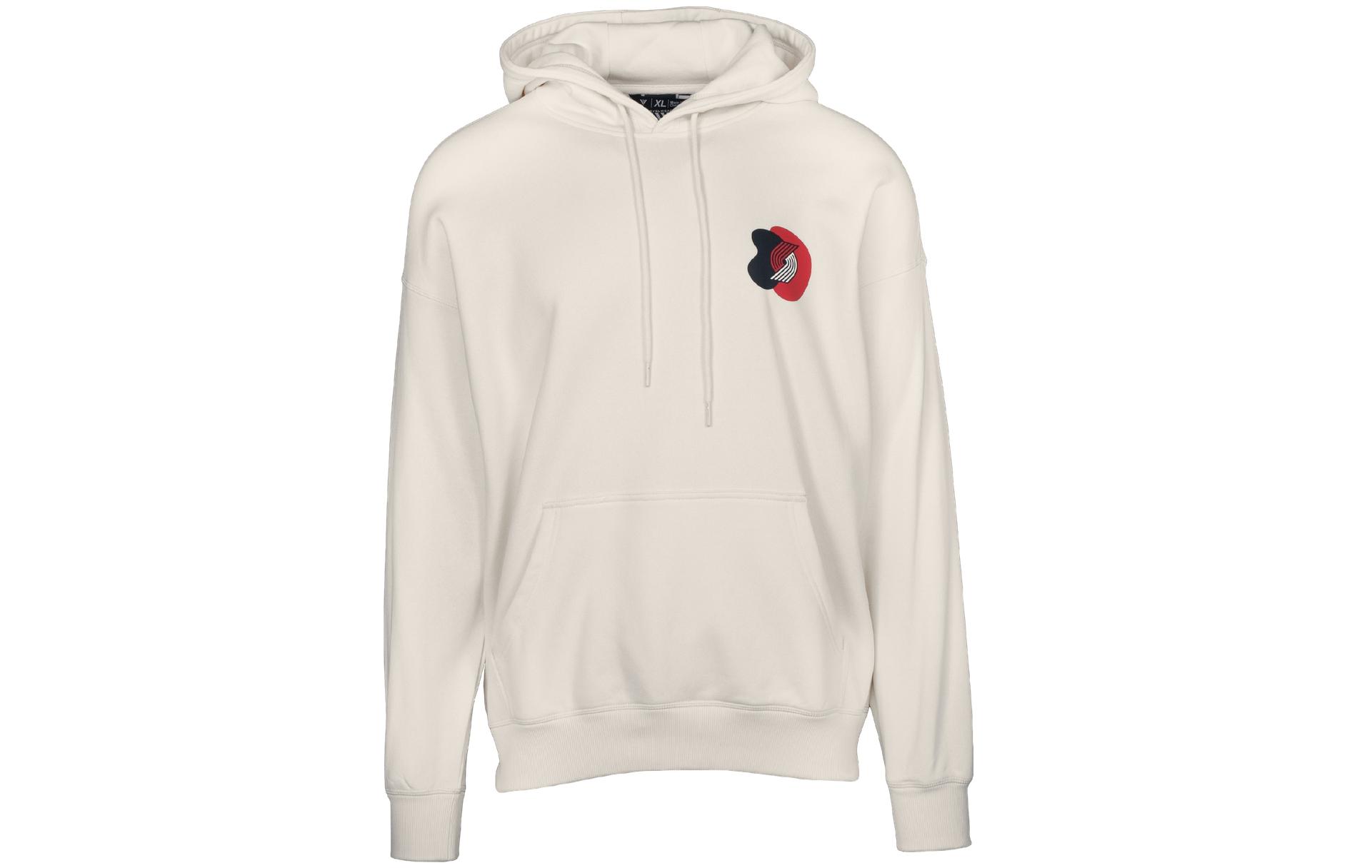 NBA Portland Trail Blazers Damian Lillard Logo Beige Crewneck Sweatshirt Mens LWAPHO22HD13545POR