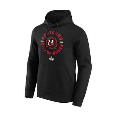 NBA Portland Trail Blazers Fanatics Logo Print Hoodie Black () 12089134