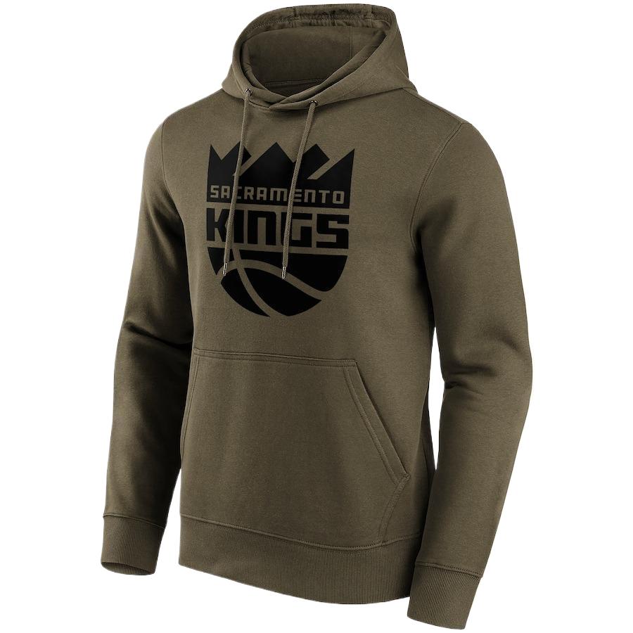 NBA Sacramento Kings Fanatics Hoodie Green Casual Comfortable Sweatshirt 12087273