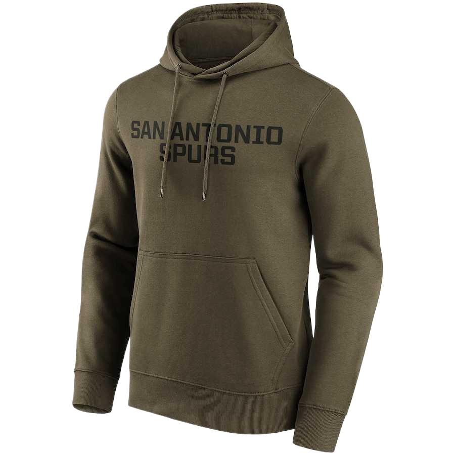 NBA San Antonio Spurs Green Hoodie Pullover Long-Sleeve Sweatshirt 12088649
