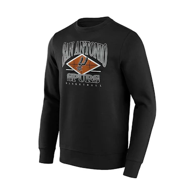 NBA San Antonio Spurs Power Phase Crewneck Sweatshirt Black () 13340785
