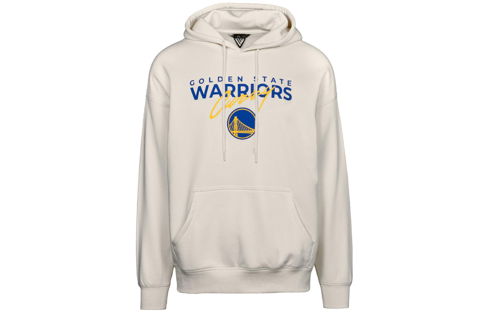 NBA Script Golden State Warriors Stephen Curry Hoodie Casual Beige LWAPHO22HD13458GSW