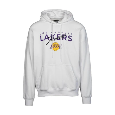 NBA Script Series Los Angeles Lakers LeBron James Hoodie White () LWAPHO22HD13474LAL