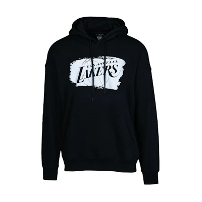 NBA Sketch Series Los Angeles Lakers LeBron James Hoodie Black Casual Wear LWAPHO22HD13276LAL