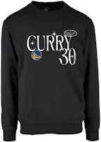 NBA Stardust Series Golden State Warriors Stephen Curry Sweatshirt Black LWAPHO22CR13359GSW NBA Stardust Series Golden State Warriors Stephen Curry Sweatshirt Black LWAPHO22CR13359GSW