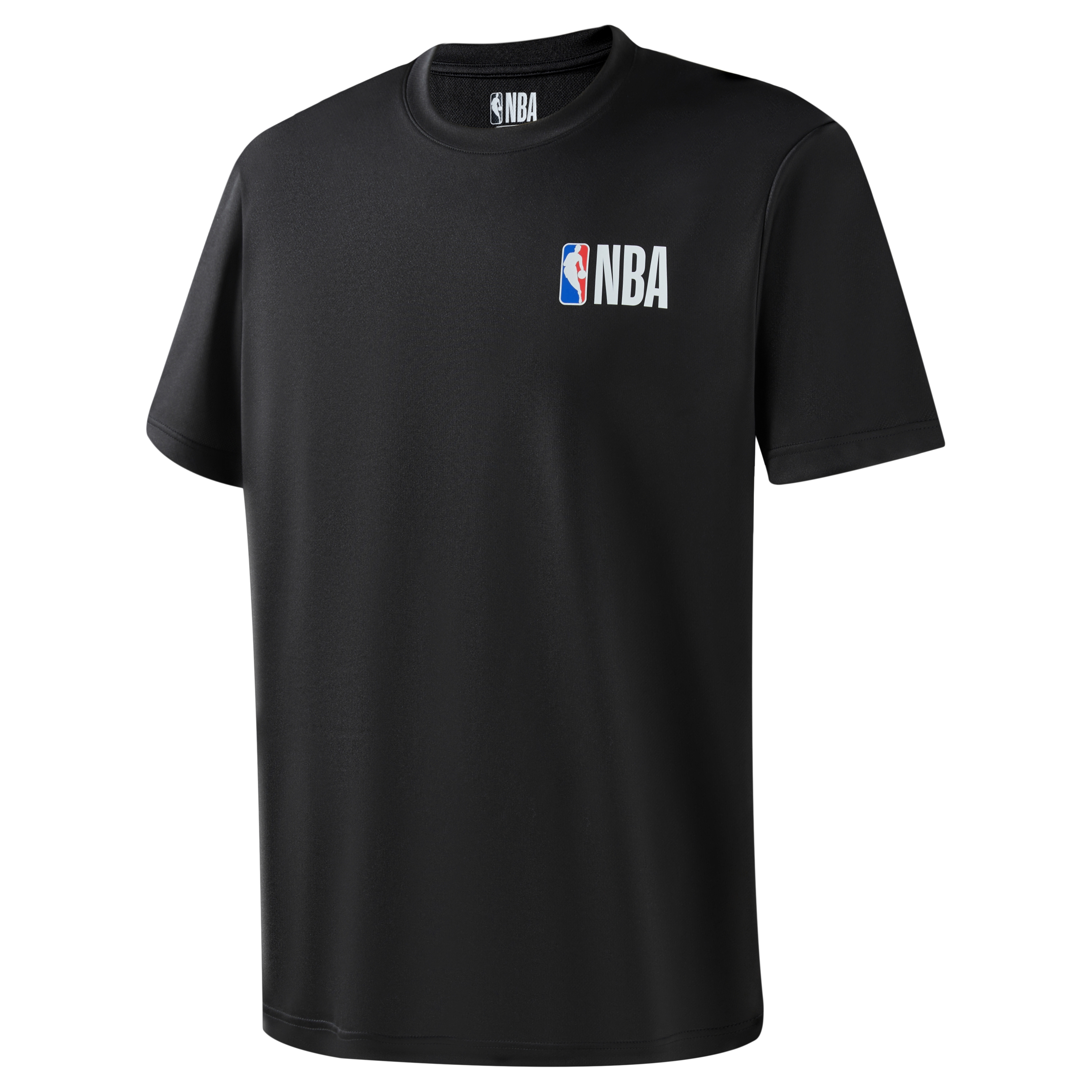 NBA Team Culture Series Letter Print Quick-Dry Unisex T-Shirt - Black. APTEE00644NBA01