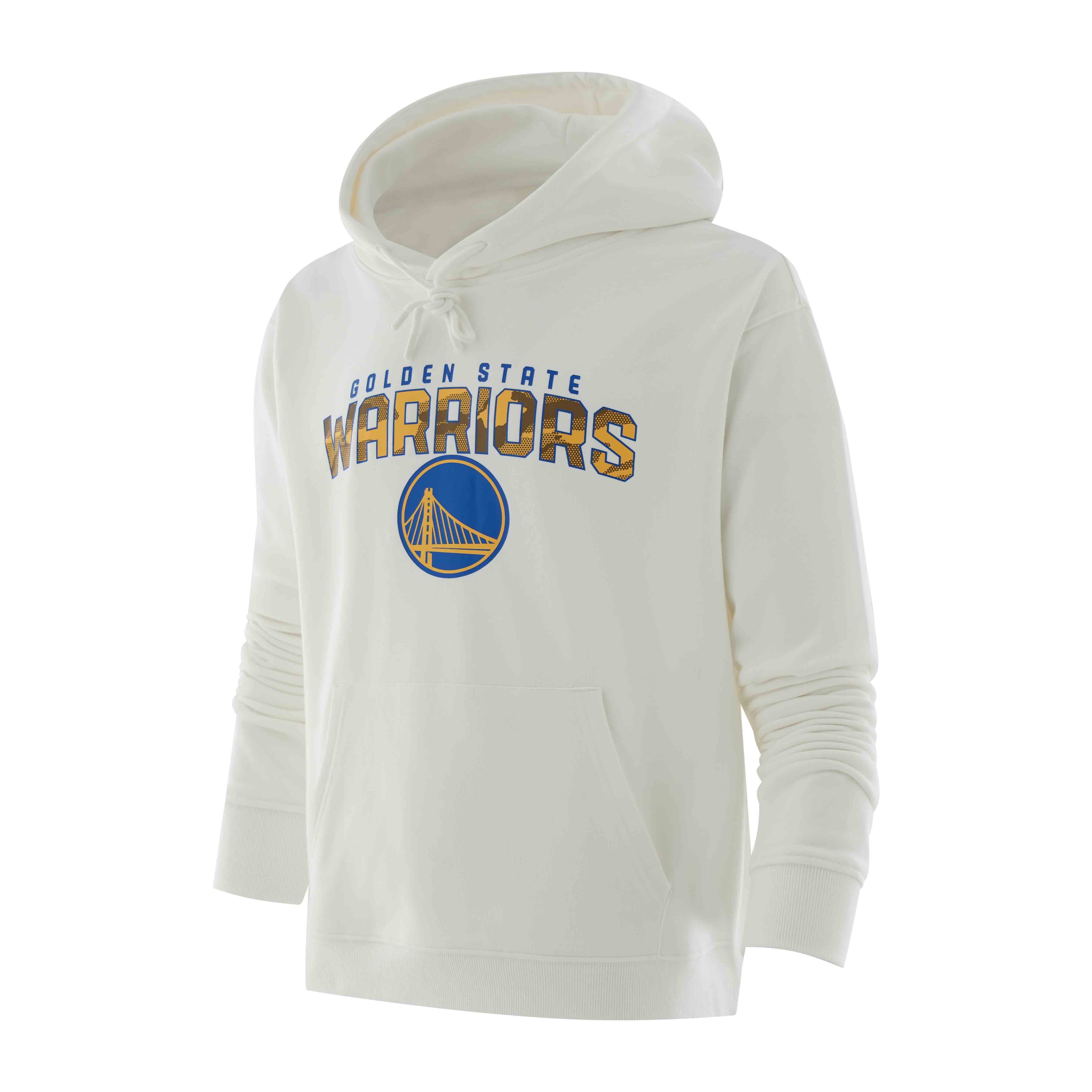 NBA Team Layout Series Golden State Warriors Hoodie Unisex White F3APFA22HD13662GSW