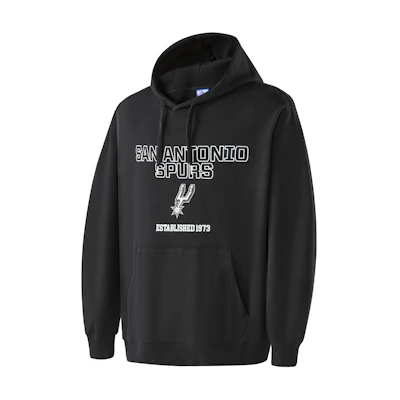 NBA Team Stories Alphabet Hoodie Pullover Unisex Black APHOD00603SAS01