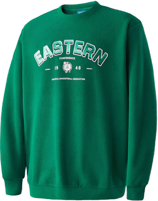 NBA 球隊故事波士頓塞爾提克字母印花綠色寬鬆長袖衛衣 APCRE00112BOS07 Buy NBA 球隊故事波士頓塞爾提克字母印花綠色寬鬆長袖衛衣 APCRE00112BOS07