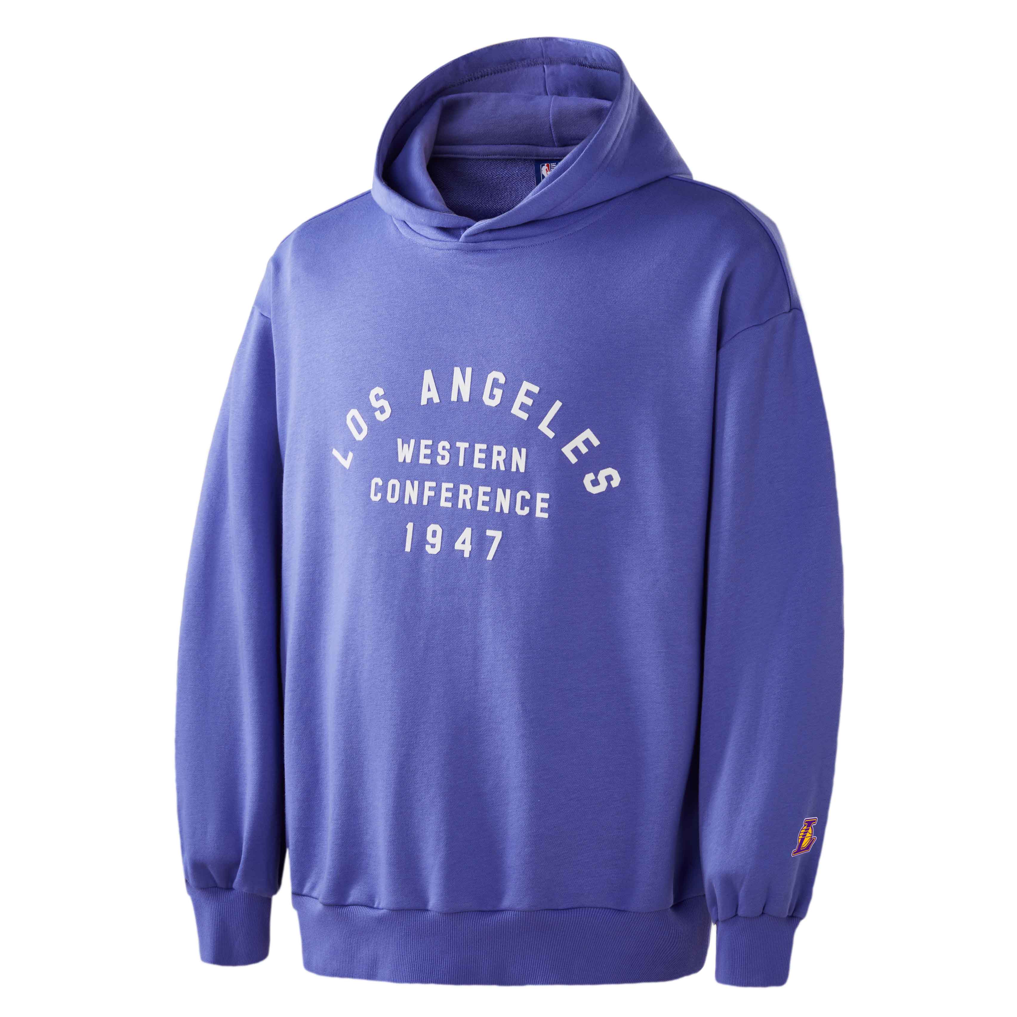 NBA Team Stories Lakers Purple Graphic Hoodie Unisex APHOD00075LAL09