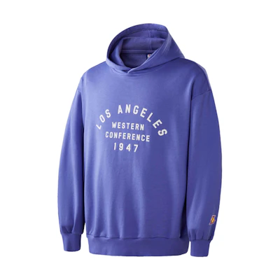 NBA Team Stories Lakers Purple Graphic Hoodie Unisex APHOD00075LAL09
