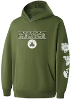 NBA Team Story Boston Celtics Logo Hoodie Men’s Loose Fit Army Green APHOD00156BOS27 NBA Team Story Boston Celtics Logo Hoodie Men’s Loose Fit Army Green APHOD00156BOS27