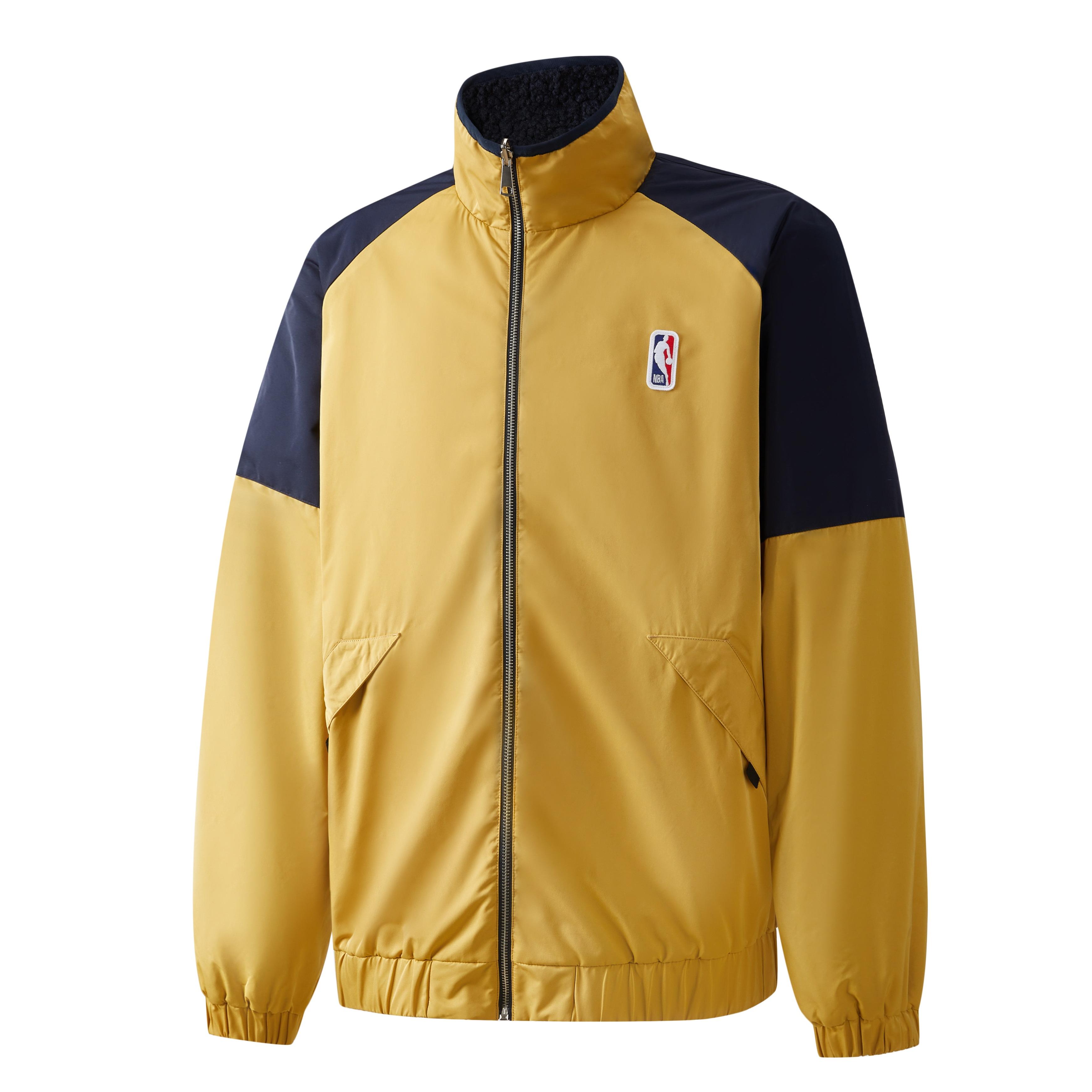 NBA Team Story Golden State Warriors Half-Zip Pullover Jacket Navy Unisex APOTW00120GSW16