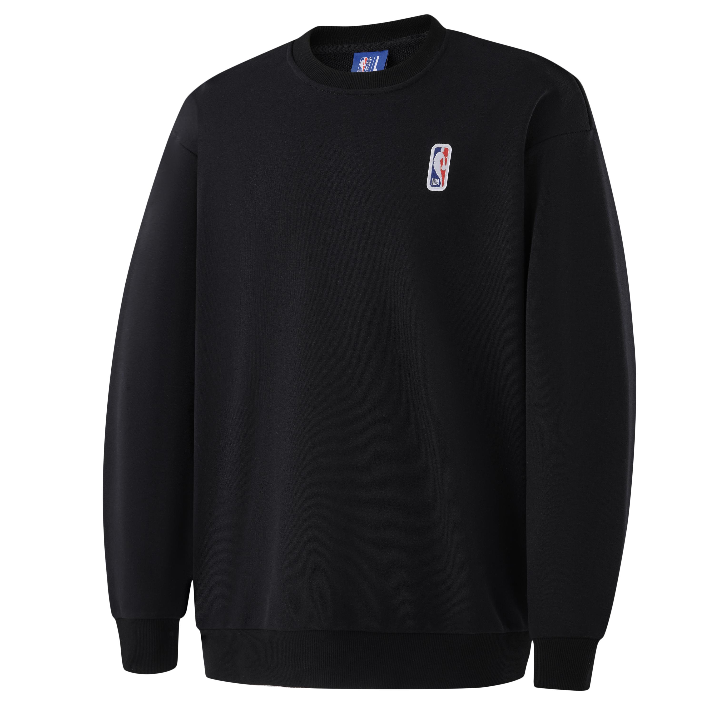 NBA Team Story Series Crewneck Pullover Sweatshirt Unisex Black APCRE00173NBA01