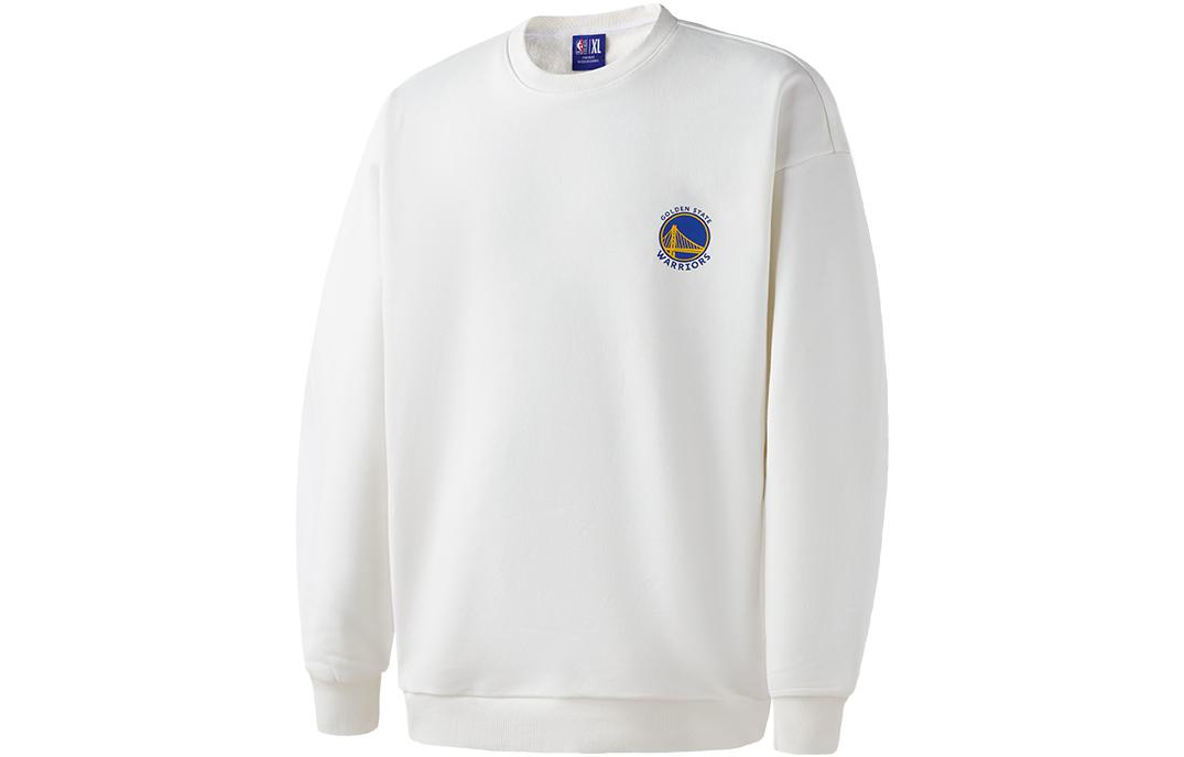 NBA Team Story Series Golden State Warriors Crewneck Sweatshirt Unisex White APCRE00166GSW02