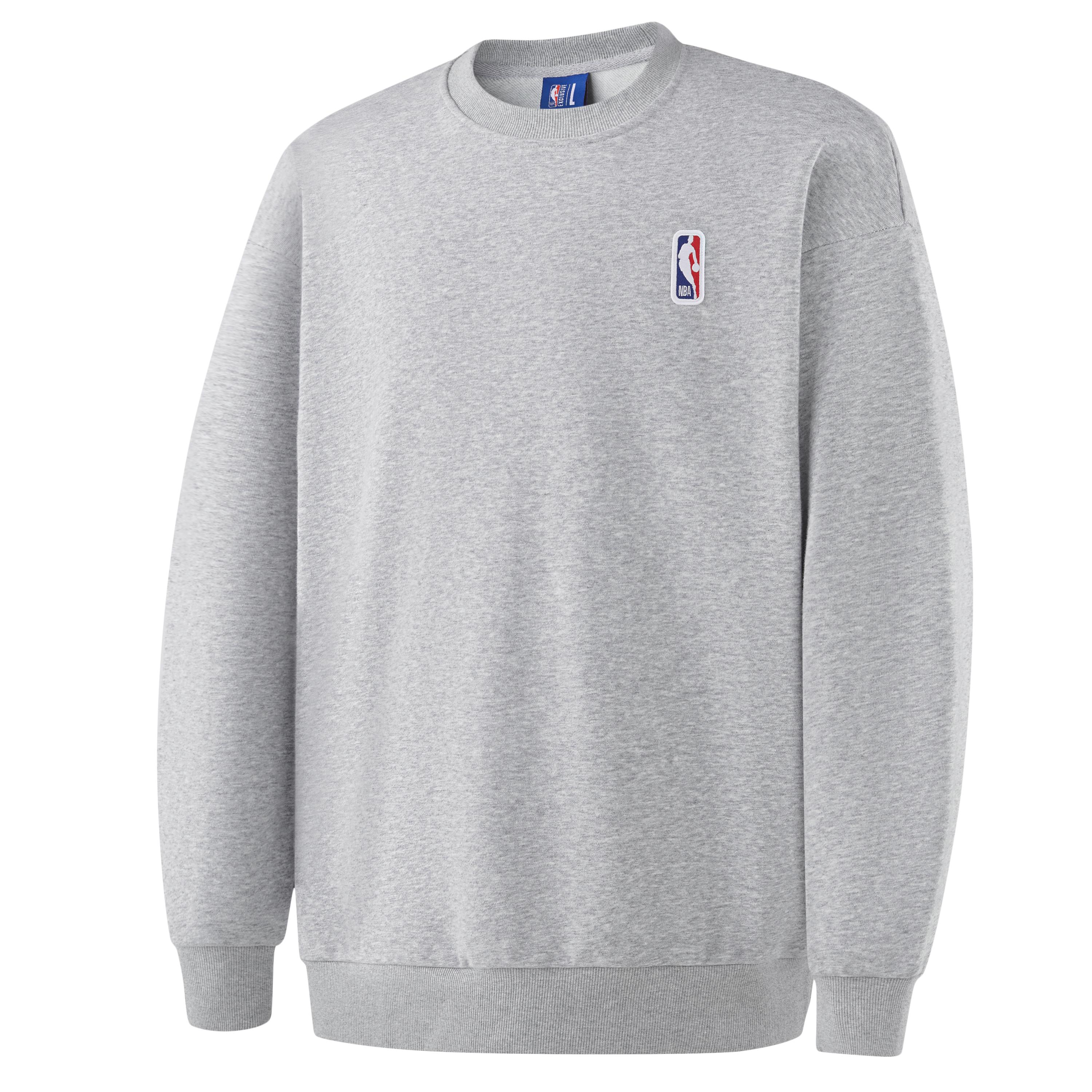 NBA Team Story Series Unisex Gray Crewneck Pullover Sweatshirt APCRE00173NBA03