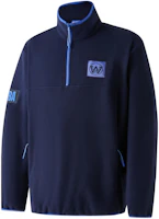 NBA Team Story Warriors Navy Embroidered Half-Zip Jacket Unisex APOTW00152GSW16 NBA Team Story Warriors Navy Embroidered Half-Zip Jacket Unisex APOTW00152GSW16