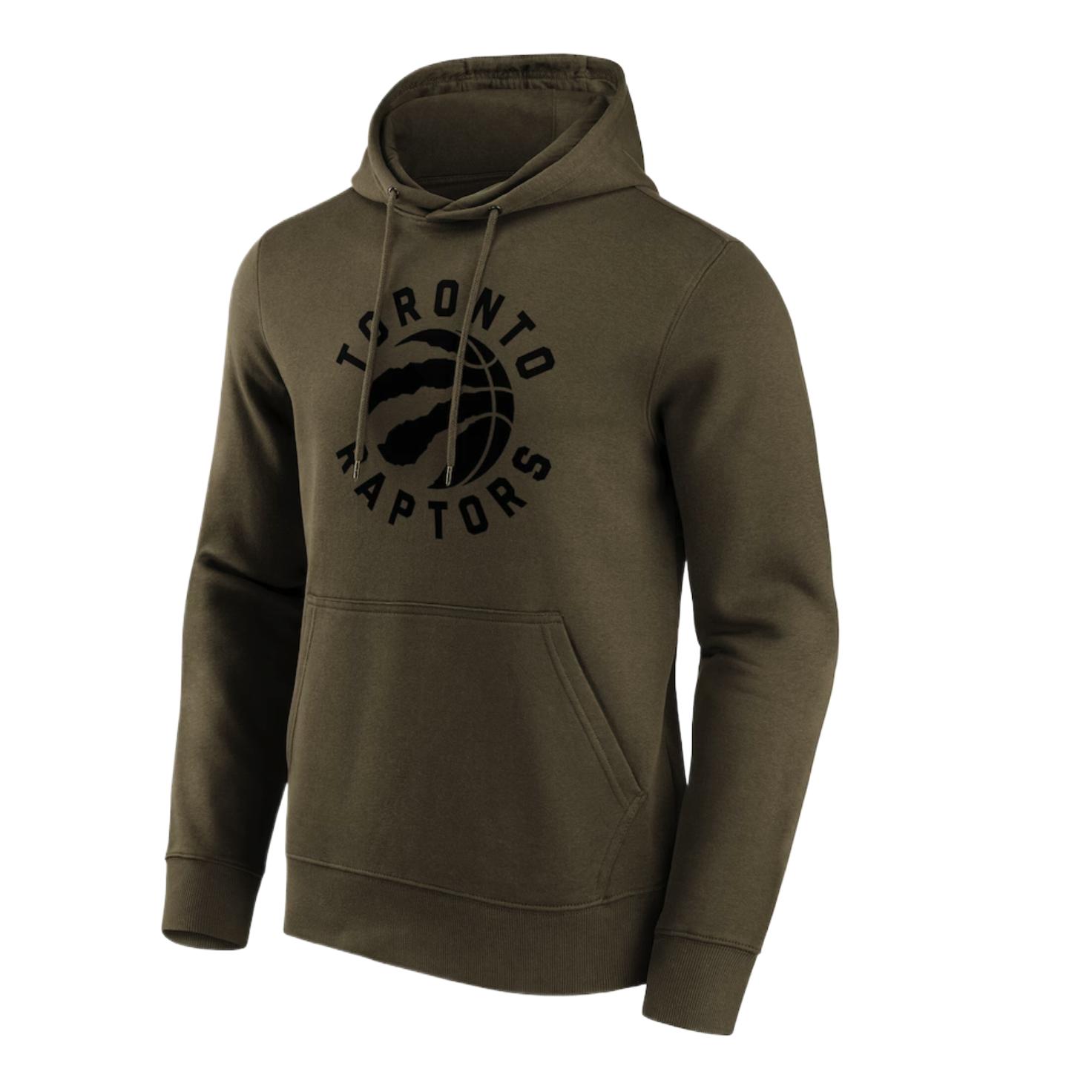 NBA Toronto Raptors Brown Logo Hoodie - Casual and Comfortable Pullover 12087280