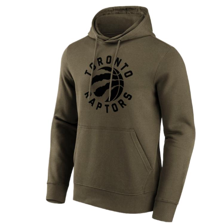 NBA Toronto Raptors Fanatics Hoodie Brown Green Long Sleeve Fashionable 12087270