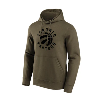 NBA Toronto Raptors Fanatics Hoodie Brown Green Long Sleeve Fashionable 12087270