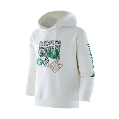 NBA Twilight Celtics Logo Hoodie Unisex Off-White F3APFA22HD13631BOS