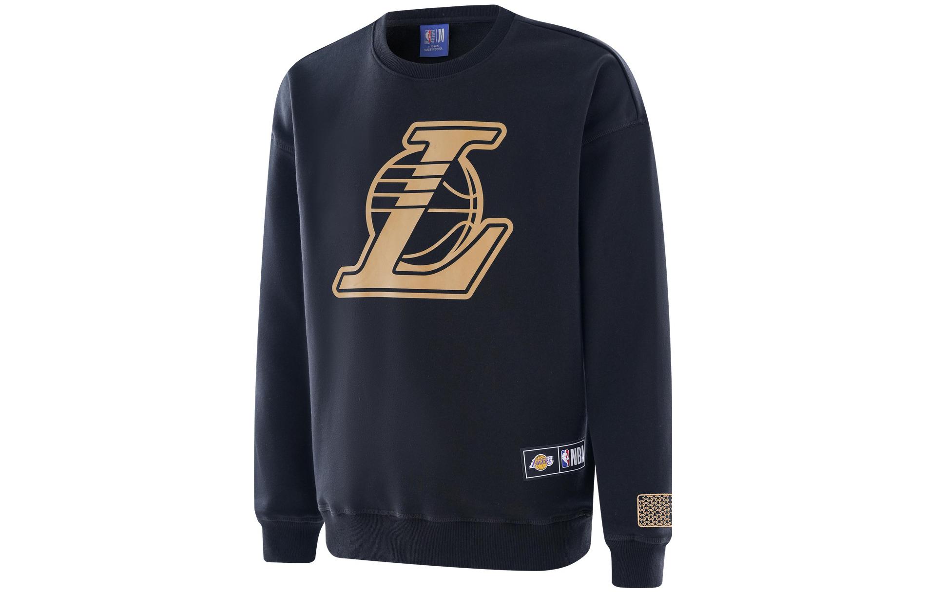 NBA Unshakable Series LA Lakers Crewneck Sweatshirt Unisex Black APCRE00015LAL51