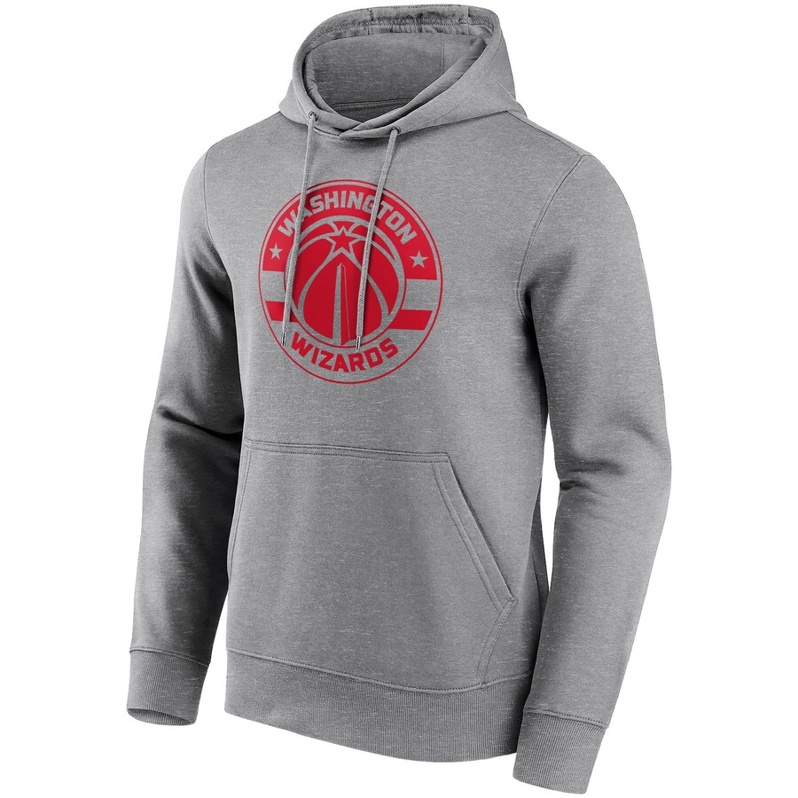 NBA Washington Wizards Fanatics Grey Pullover Hoodie 12088784