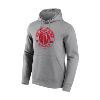 NBA Washington Wizards Fanatics Grey Pullover Hoodie 12088784