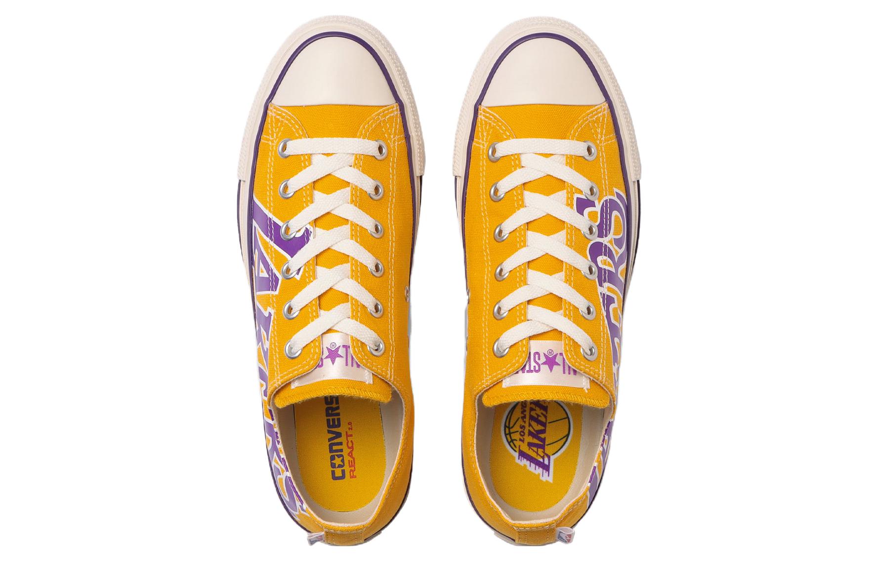 Shop NBA x Converse All Star OX 'Los Angeles Lakers' Sepatu Sneakers 31309391