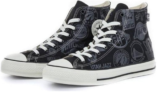 NBA X 컨버스 척테일러 올스타 하이 '블랙' 31310090 Shop NBA X 컨버스 척테일러 올스타 하이 '블랙' 31310090