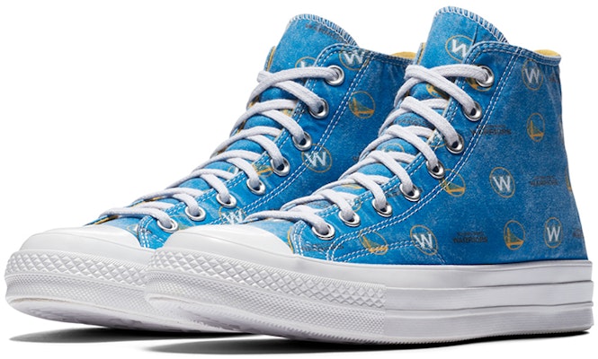 NBA x Converse Chuck 70 Hi 'Golden State Warriors' Sepatu Basket 161161C Lookbook NBA x Converse Chuck 70 Hi 'Golden State Warriors' Sepatu Basket 161161C