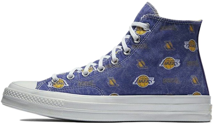 NBA x Converse Chuck Taylor All Star 70 High 'Los Angeles Lakers' 161160C Buy NBA x Converse Chuck Taylor All Star 70 High 'Los Angeles Lakers' 161160C
