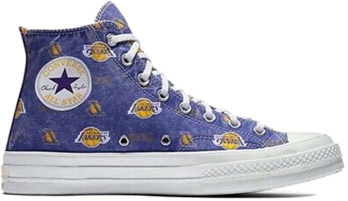 NBA x Converse Chuck Taylor All Star 70 High 'Los Angeles Lakers' 161160C Order NBA x Converse Chuck Taylor All Star 70 High 'Los Angeles Lakers' 161160C