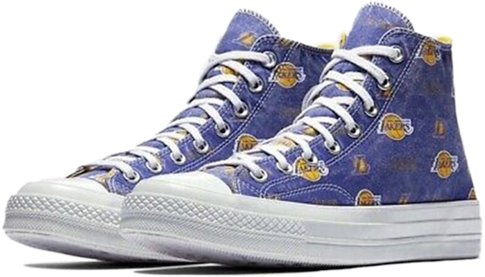 NBA x Converse Chuck Taylor All Star 70 High 'Los Angeles Lakers' 161160C Lookbook NBA x Converse Chuck Taylor All Star 70 High 'Los Angeles Lakers' 161160C